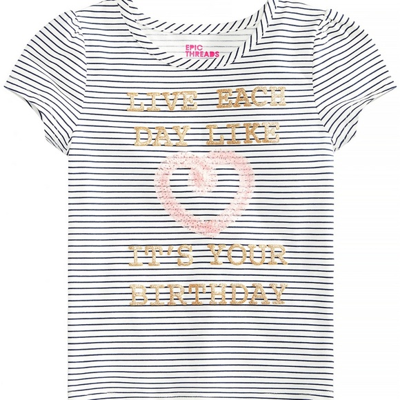 Epic Threads Other - NWT - Little Girls Graphic-Print T-Shirt